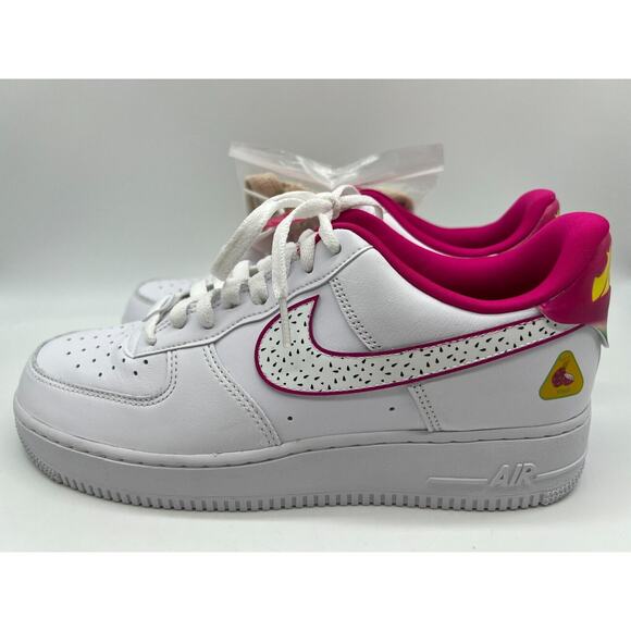 Nike Air Force 1 Low ‘07 ‘Dragon Fruit’ DV3809-100 Size Women’s 10.5 NEW - Picture 2 of 12